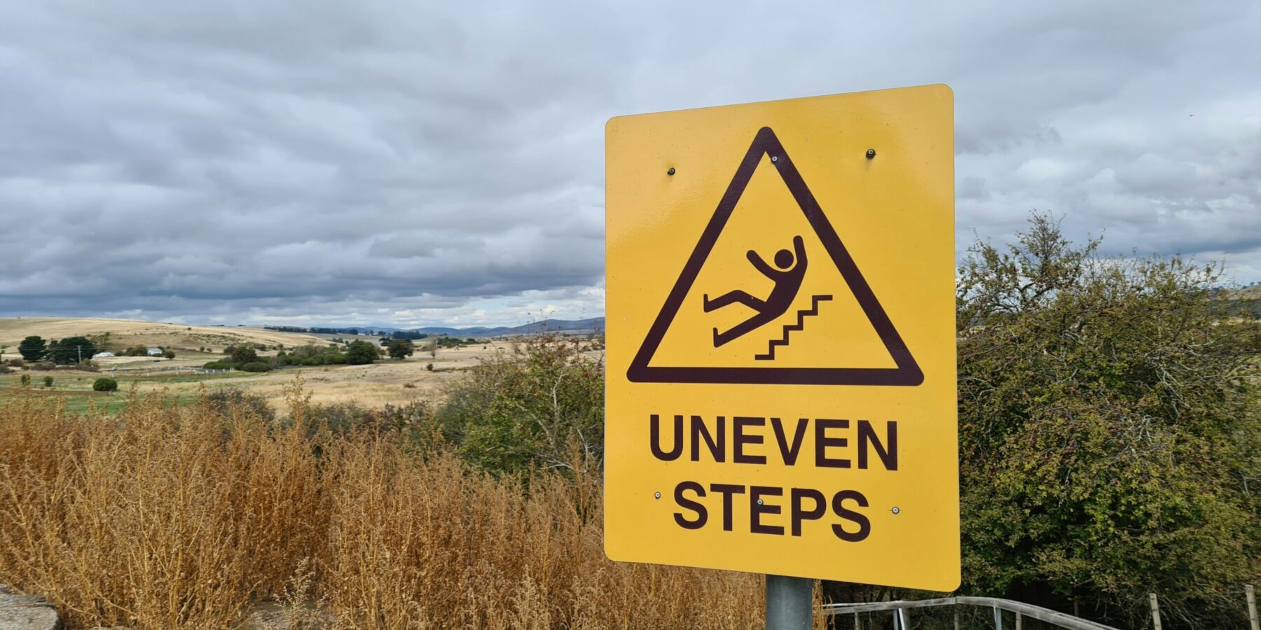slip and fall signage