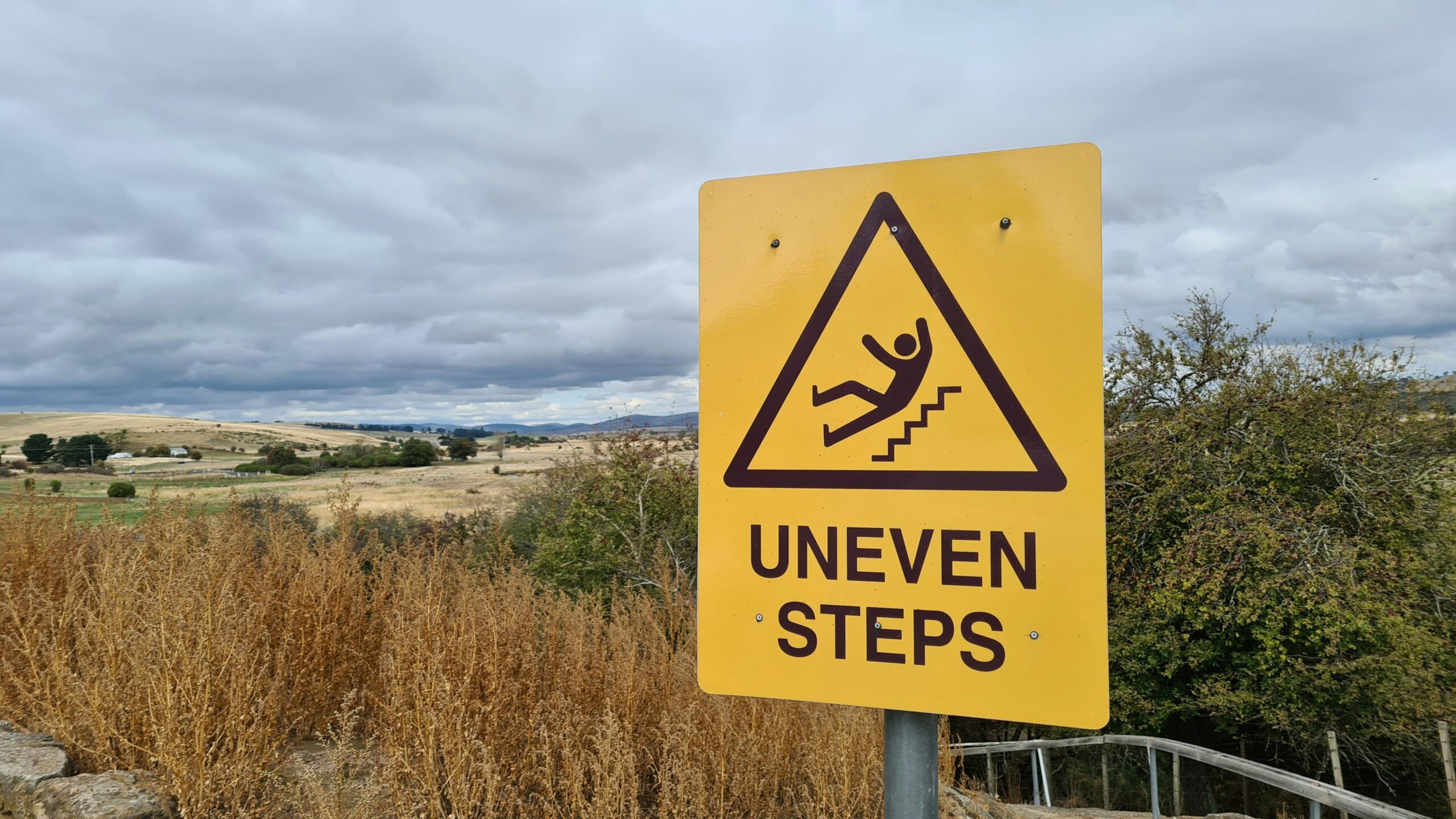 slip and fall signage