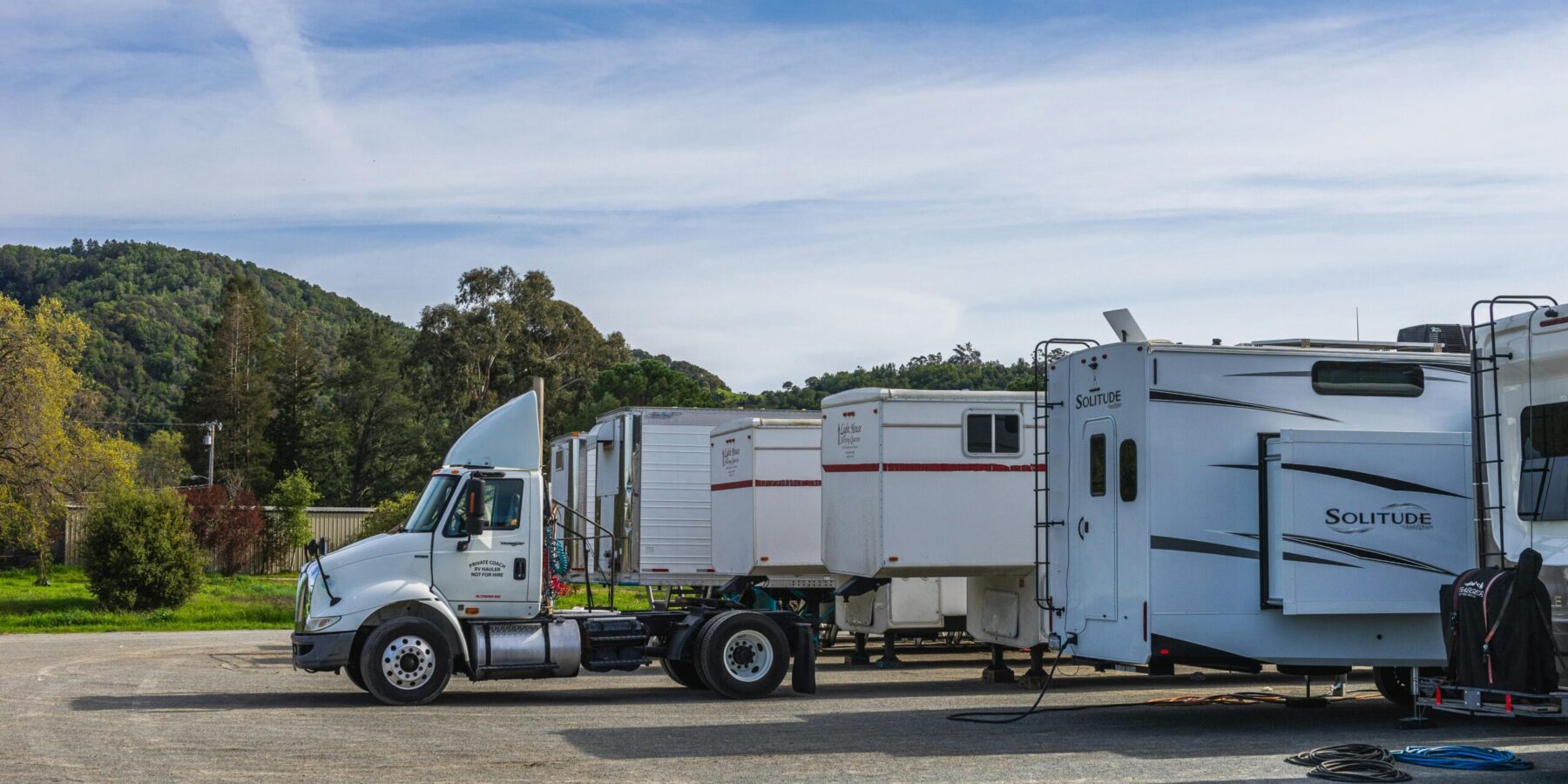 truck rest stop for tired truck drivers